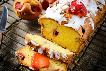 Strawberry bread