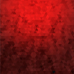 Abstract red geometric background