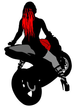 Biker Baeuty Women