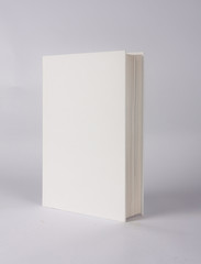 casebound hardback book template with blank cover
