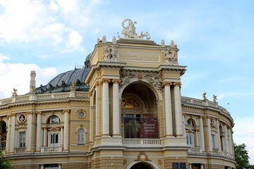 Fototapeta na wymiar Odessa Opera house