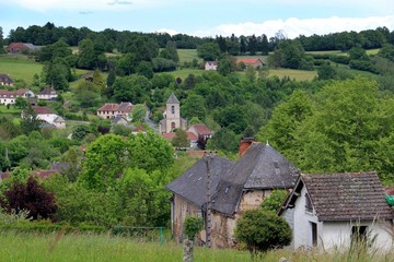 Plakat Segur-le-Chateau (Haute-Vienne)