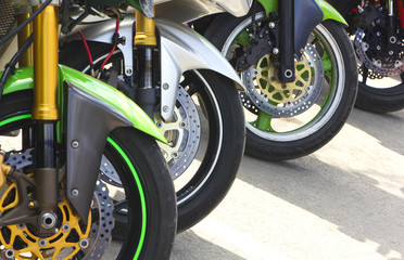 Front motorcycles wheels