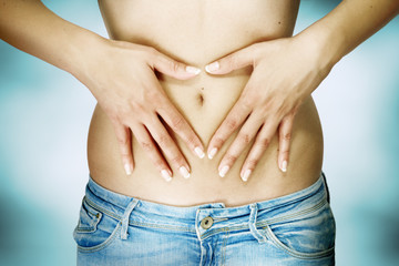 Naklejka premium concept of diet and fertility