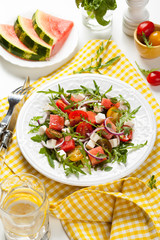 Tomato and Watermelon Salad