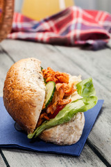 Kebab sandwich