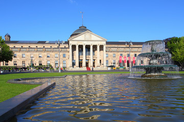 Naklejka premium Wiesbaden, das Kurhaus (Mai 2014)