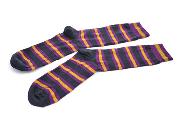 striped socks