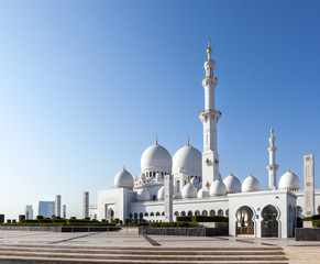 Fototapeta na wymiar Sheikh Zayed Mosque Abu Dhabi
