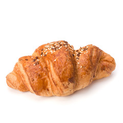 croissant isolated on white background