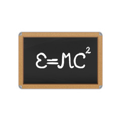e=mc2 Chalckboard