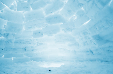 An igloo interior background image