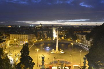 Piazza del Popolo- Rome