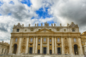 Fototapeta na wymiar St. Peter's Basilica - Vatican