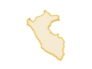 Map of Peru.