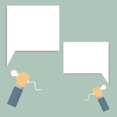 Business marketing promotion illustration