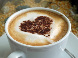Coffee Heart Art