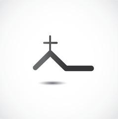 church icon vector
