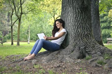 reading girl