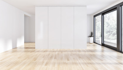 Obraz premium Empty living room