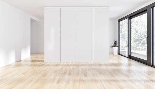 Empty living room