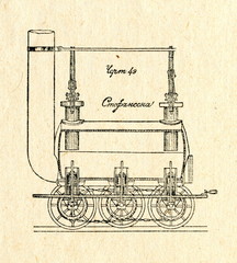Stephenson locomotive 1815