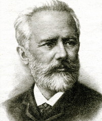 Pyotr Tchaikovsky, Russian composer - obrazy, fototapety, plakaty