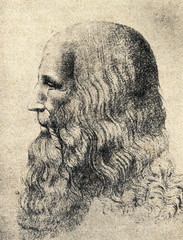 Portrait of Leonardo da Vinci by Melzi