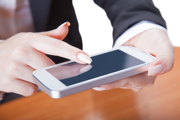 phone business woman