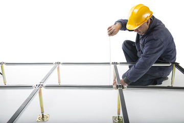 Measuring Raised Floor