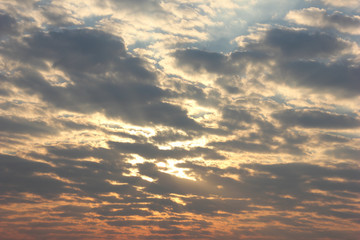 Obraz premium Heavy sky