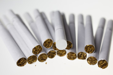 Pile of cigarettes