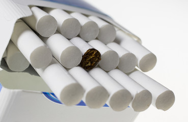 Pile of cigarettes
