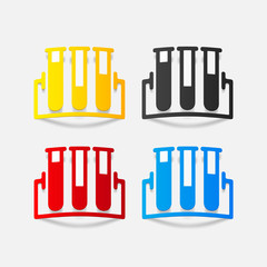 realistic design element: tube