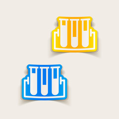 realistic design element: tube