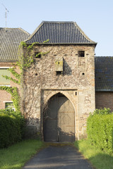 Fototapeta premium Vorburg Burg Veynau, Euskirchen, Deutschland