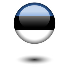 Flag button illustration - Estonia