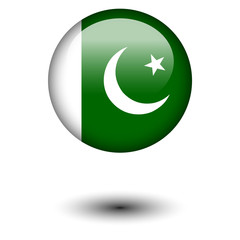 Flag button illustration - Pakistan