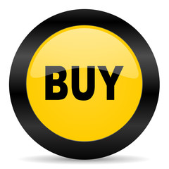buy black yellow web icon
