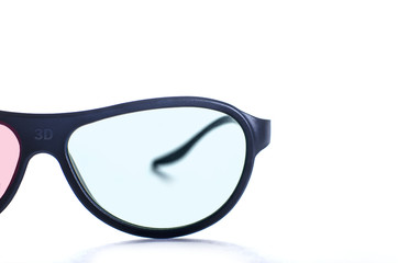 Black modern 3D Glasses