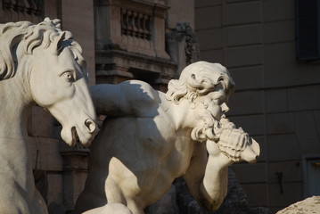 Rome, Italy. Trevi Fountain