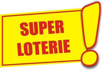étiquette super loterie