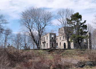 Fototapeta na wymiar Maine Ruins