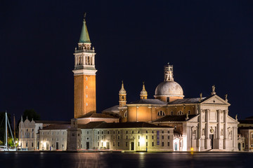 Fototapeta na wymiar Church of San Giorgio Maggiore in Venice, Italy