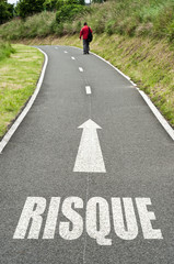 route de campagne concept sécurité routière