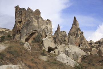 habitations dans la pierre
