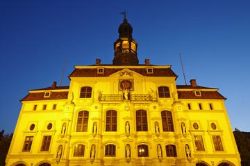 Lüneburg - Rathaus am Abend