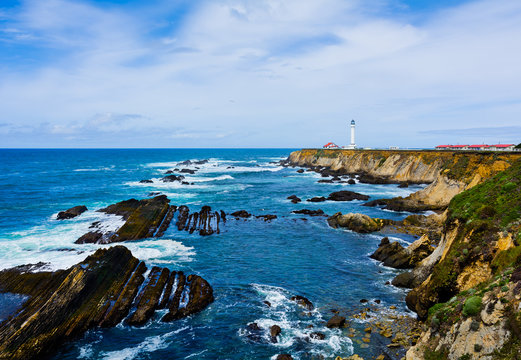 Point Arena Lighthouse in California