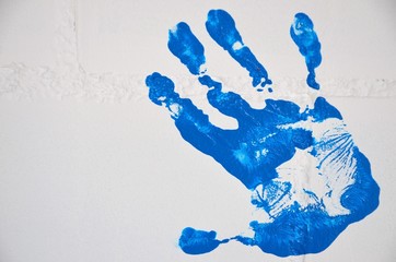 Bunte Kinderhände