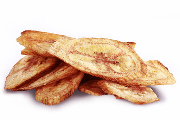 Fried banana chips